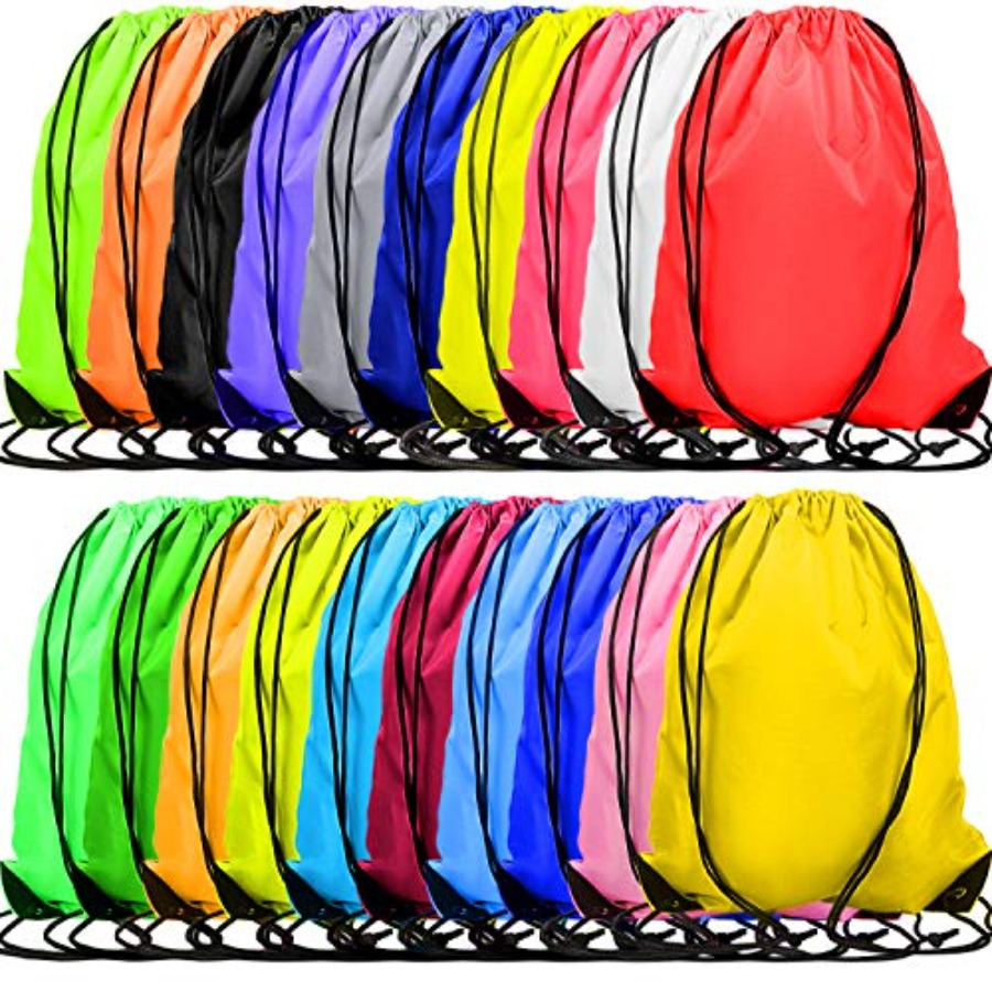 Yoga & Fitness Center - 60 Pieces Drawstring Backpack Bags Sports