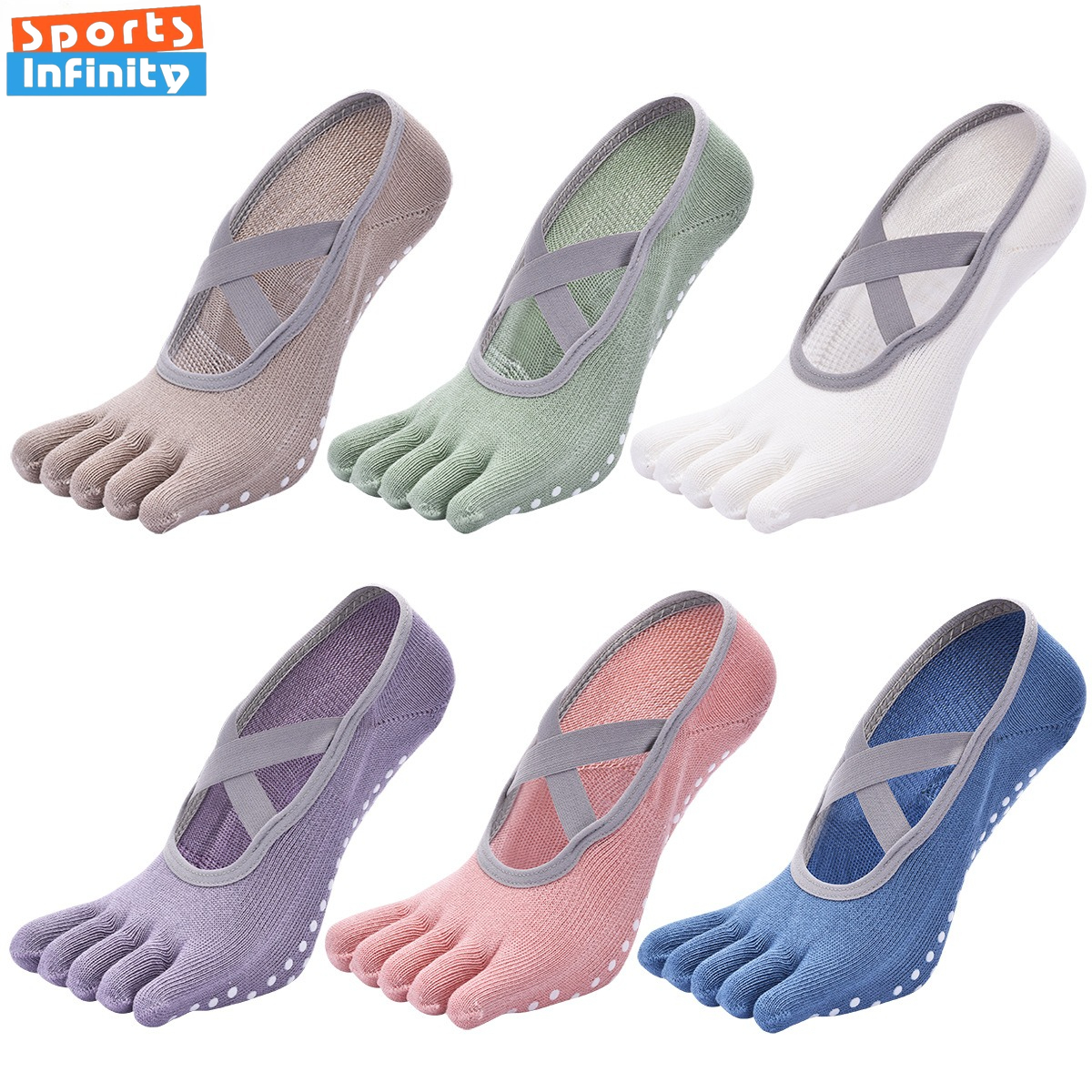 Yoga Fitness Girl - Women's Strap Five Finger Anti Slip