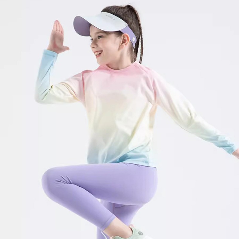 Children's Yoga Shirts Long Sl – обзор и цена Yoga Fitness Girl