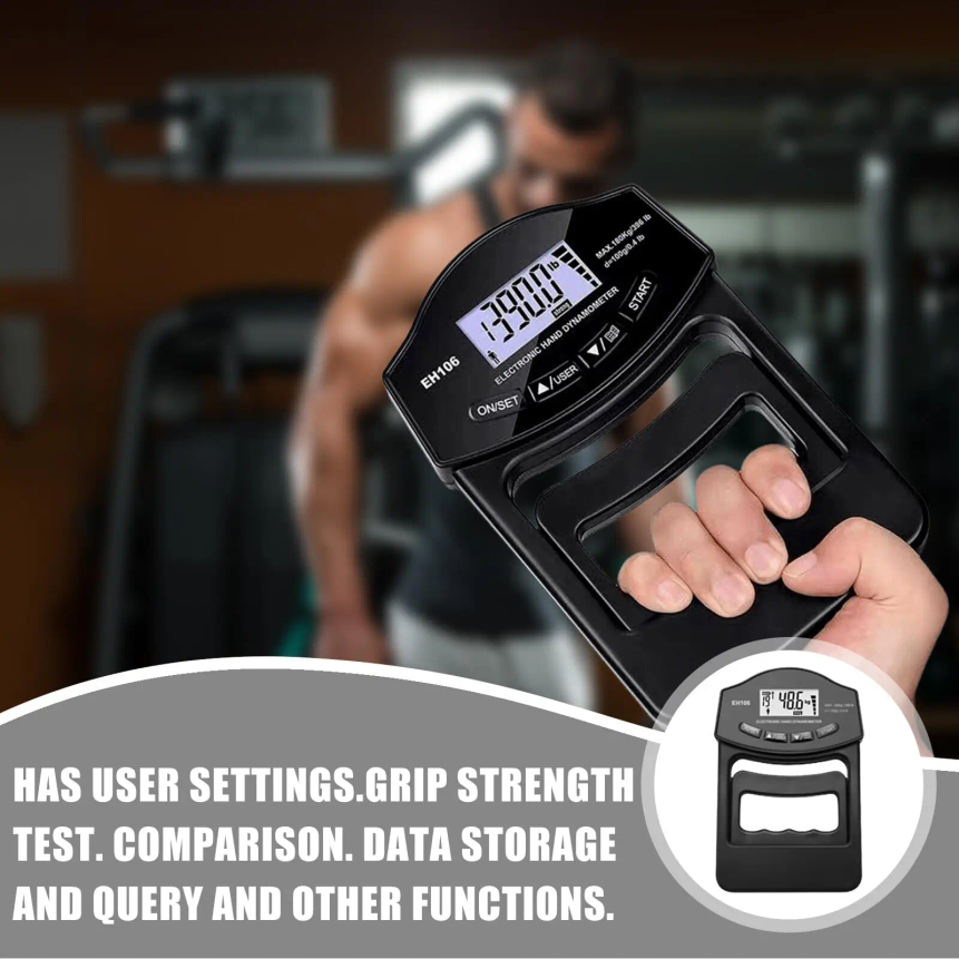 396Lbs/180Kg Digital Hand Dyna – обзор и цена Grip Strengthener Hand