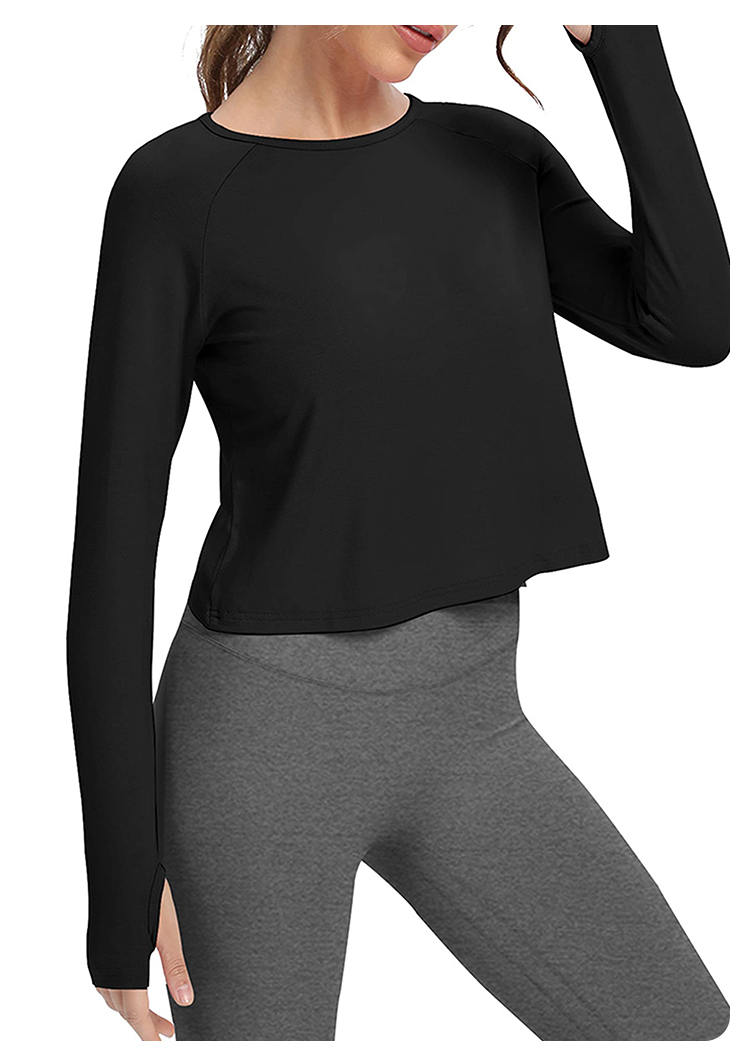 Women's Long Sleeve Yoga vest  – обзор и цена Yoga & Fitness Center