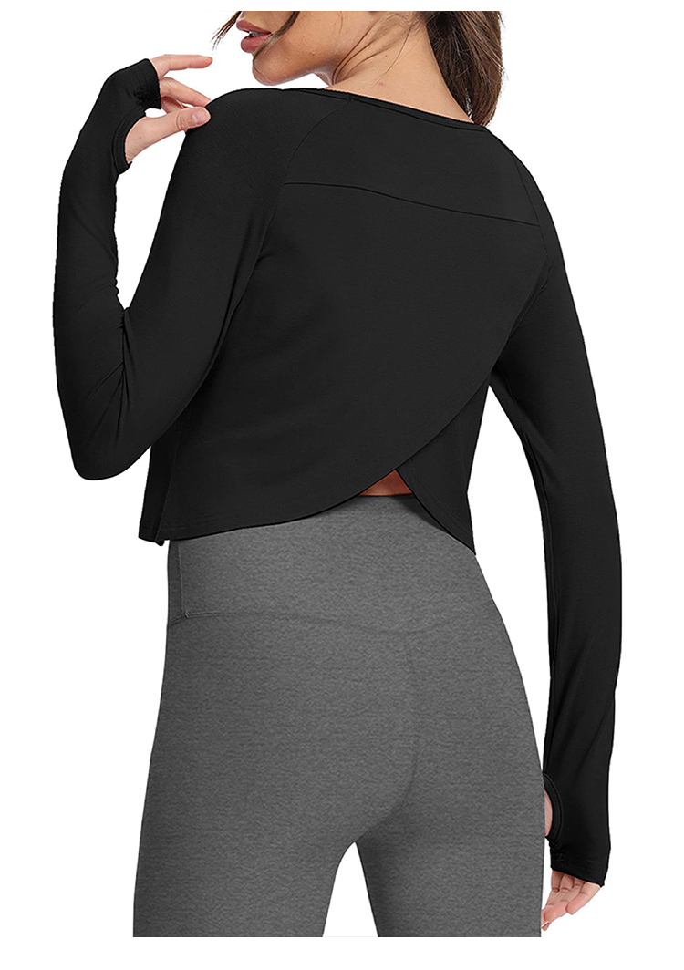 Women's Long Sleeve Yoga vest  – обзор и цена Yoga & Fitness Center