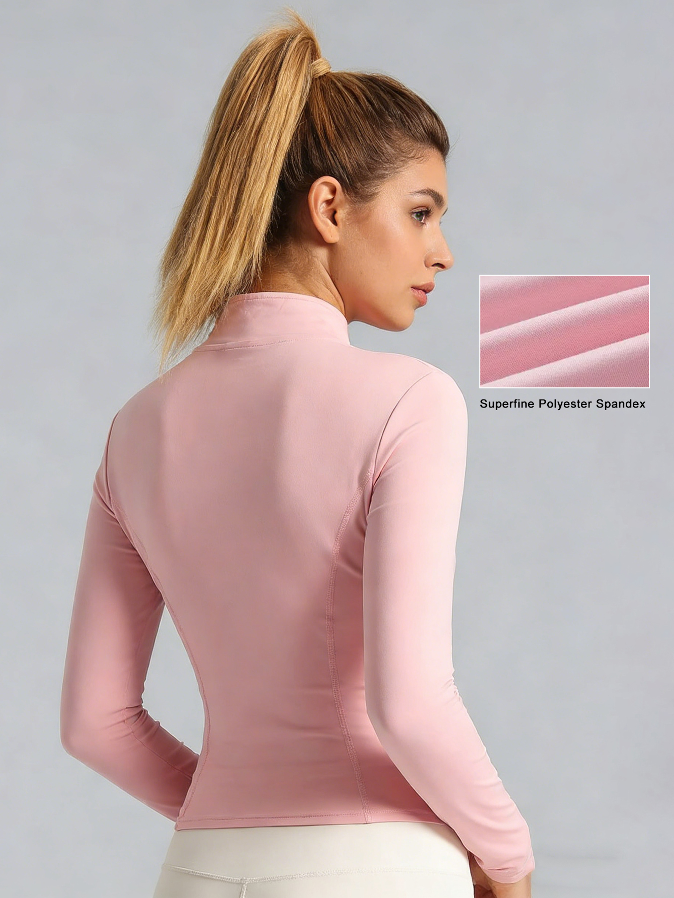 New Women Light pink Yoga Coat – обзор и цена Yoga & Fitness Center