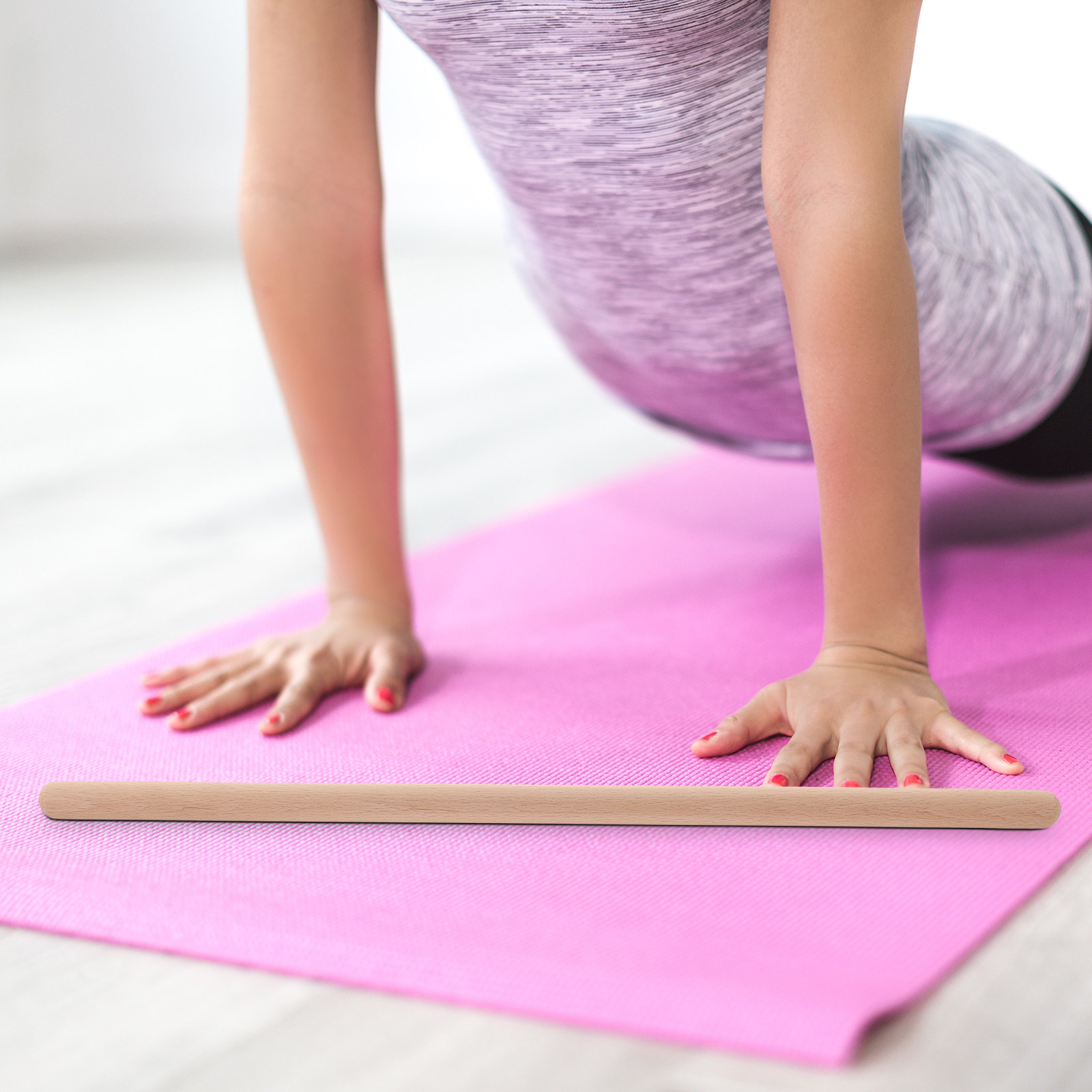 2Pcs Wooden Pilates Bar Open S – обзор и цена Yoga Fitness Bar