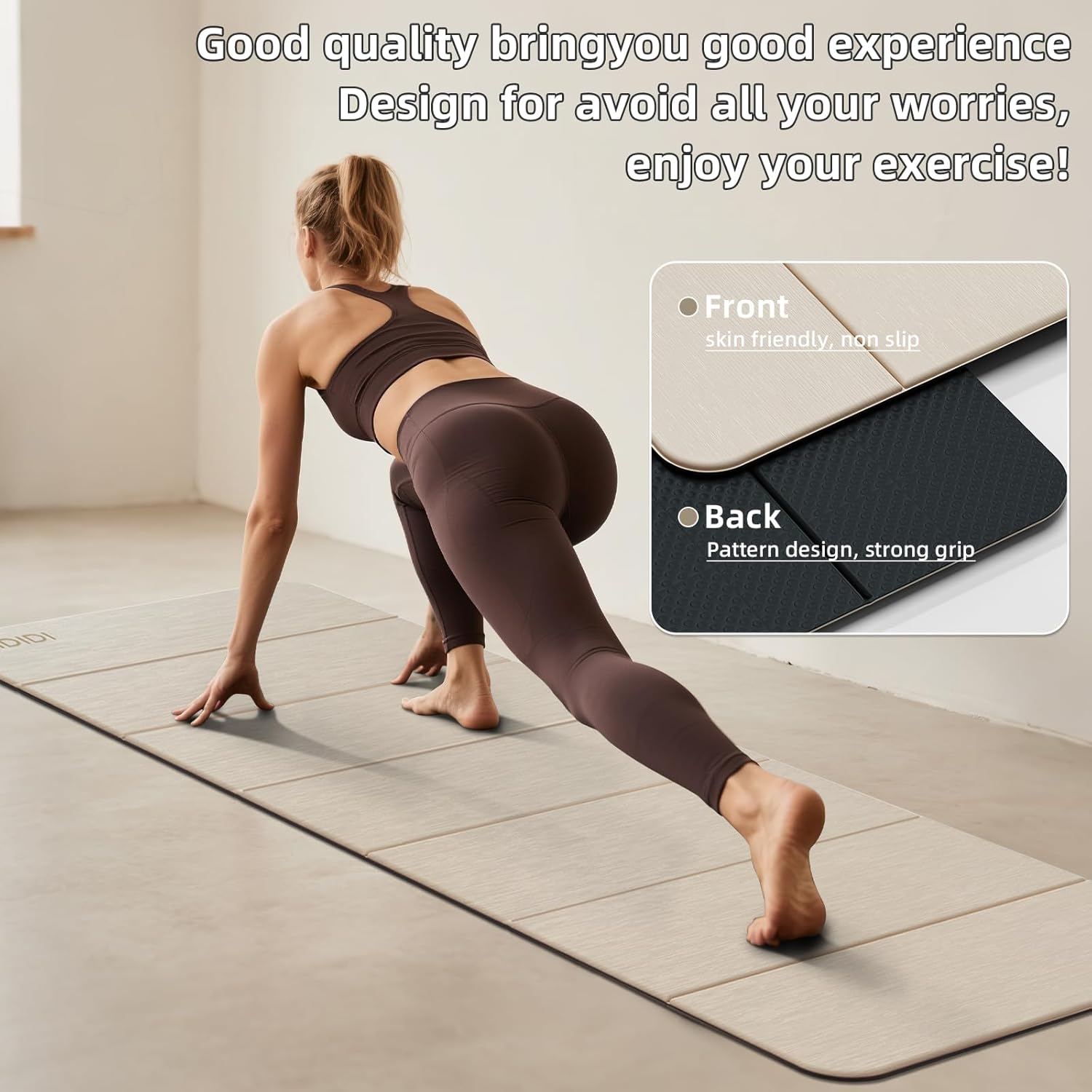 Foldable Yoga Mat Extra Thick  – обзор и цена Thick Yoga Mat