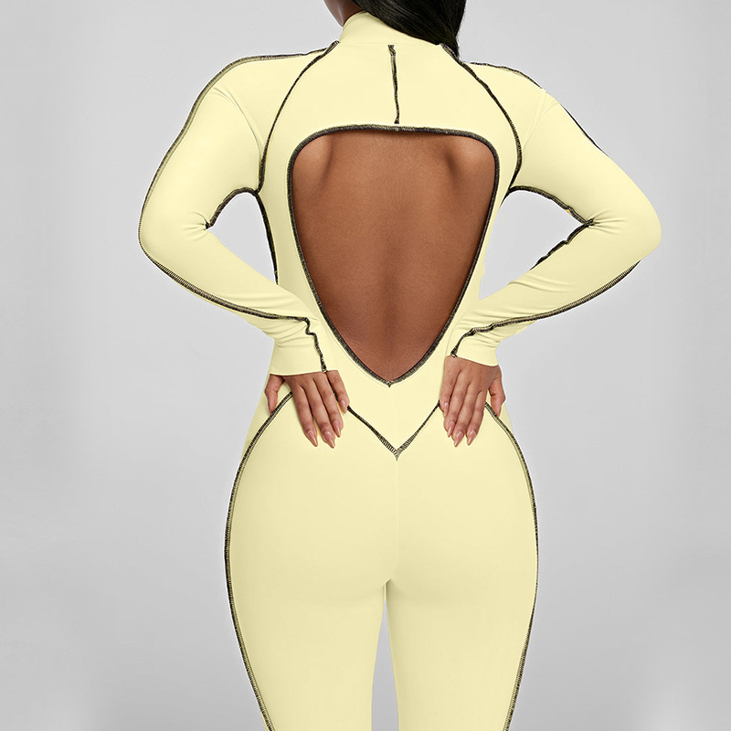 Sanding Yoga Jumpsuit Hollow-O – обзор и цена Yoga Fitness Girl