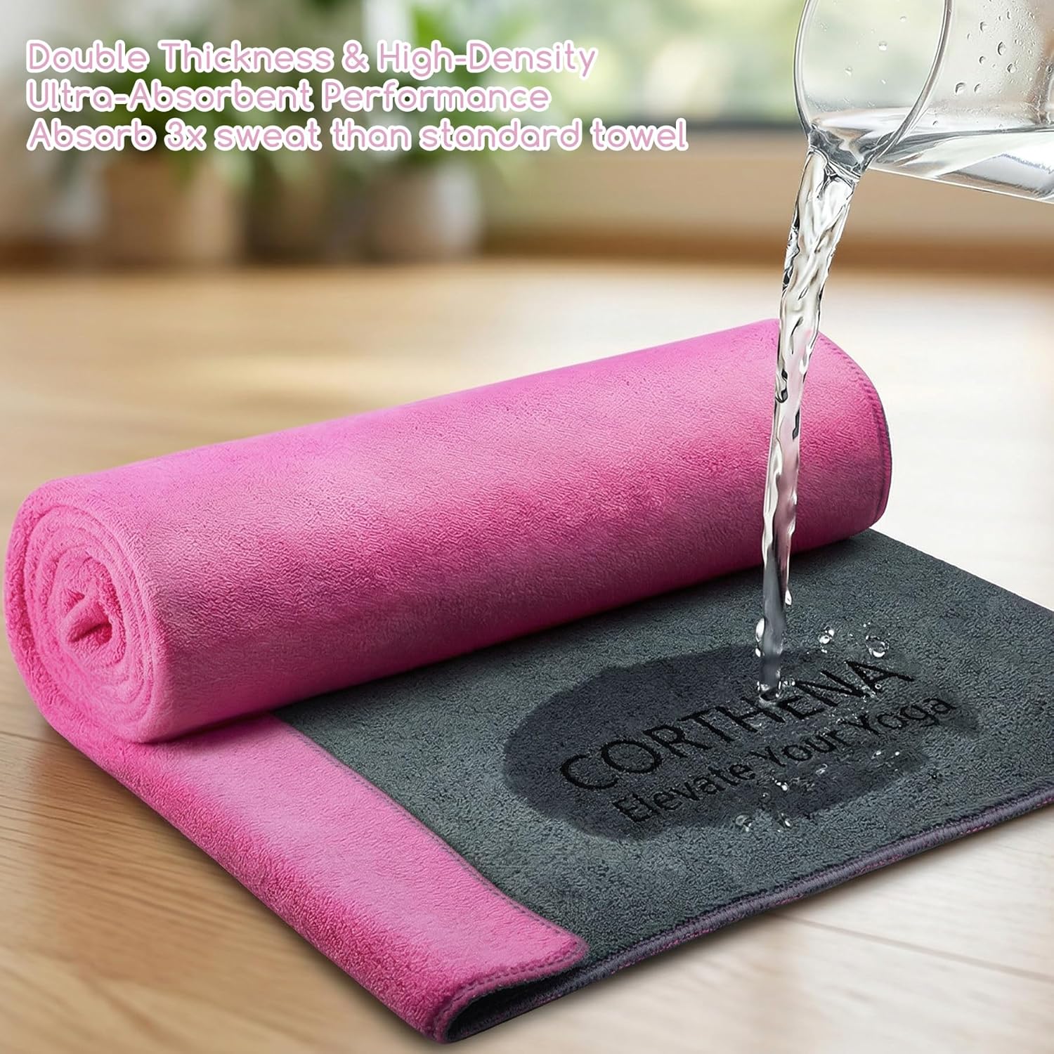 Yoga Mat Towel, Extra Thick 60 – обзор и цена Thick Yoga Mat