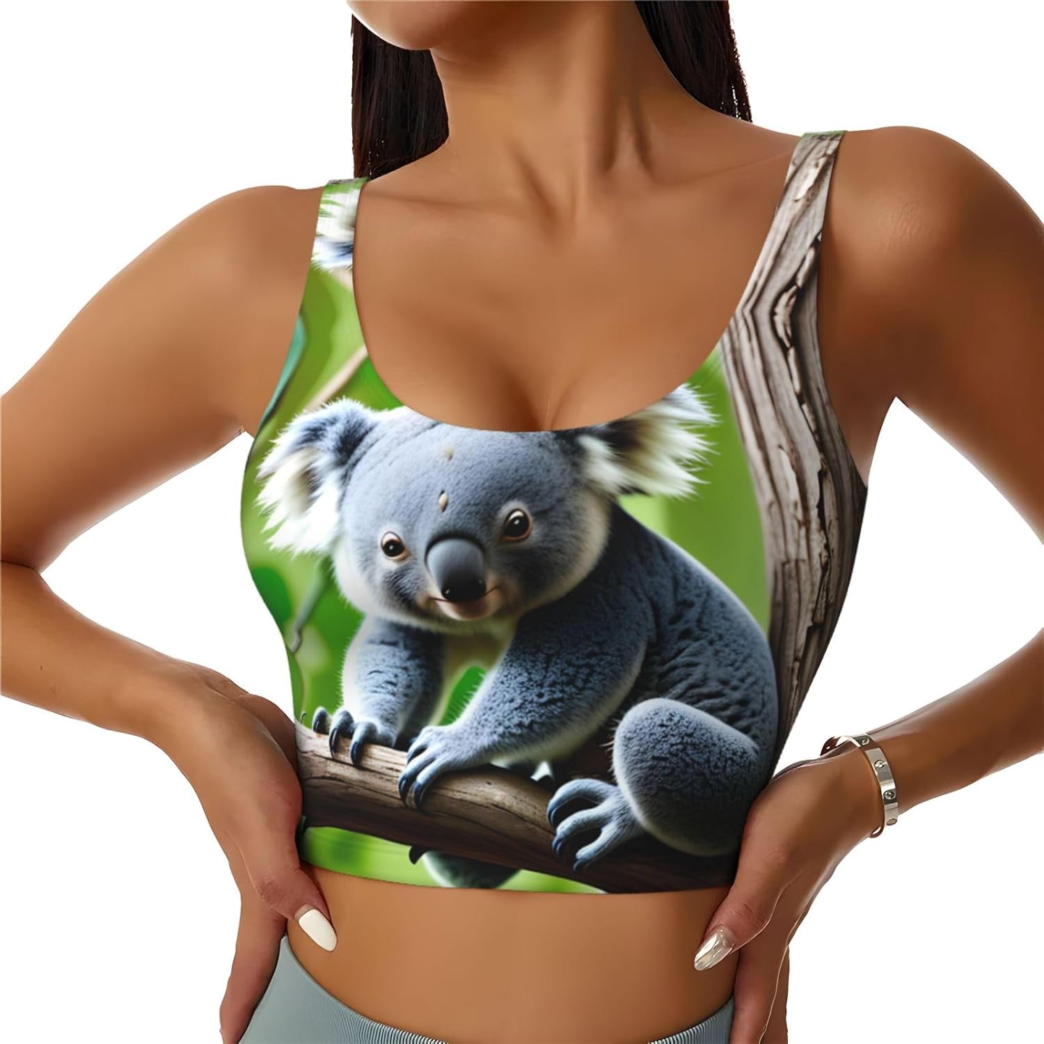 A little koala Printing Women' – обзор и цена Yoga Fitness Girl