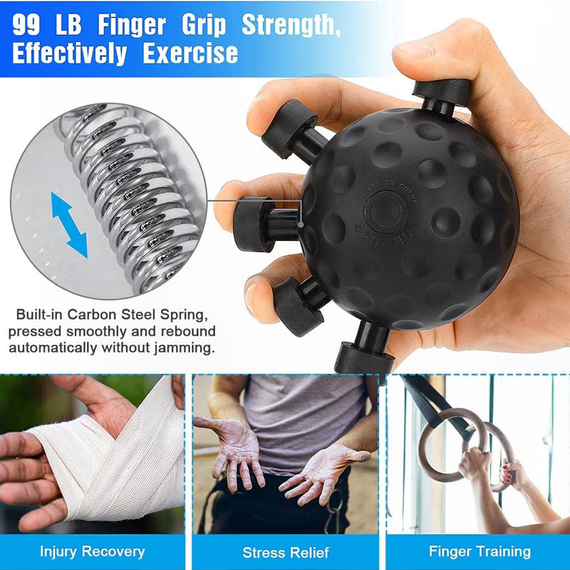 2pcs Hand-muscle Developer Fin – обзор и цена Grip Strengthener Hand