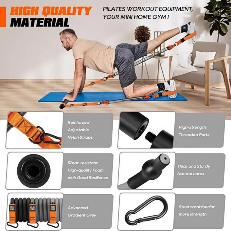 Resistance Band Home Pilates S – обзор и цена Yoga Fitness Bar