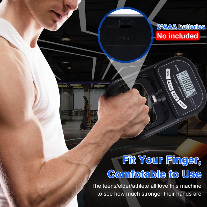 265 Lbs / 120Kgs Hand Dynamome – обзор и цена Grip Strengthener Hand
