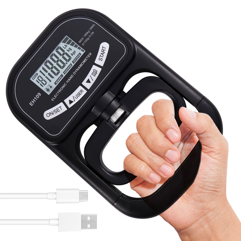 265 Lbs / 120Kgs Hand Dynamome – обзор и цена Grip Strengthener Hand