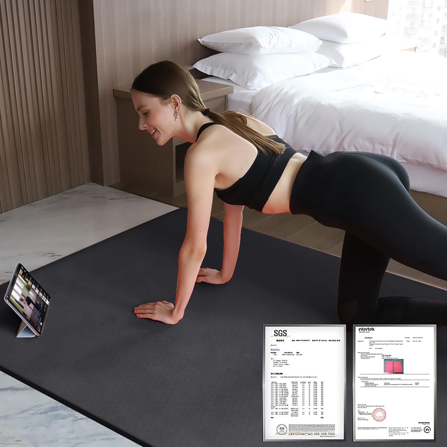 Extra Thick TPE Yoga Mat 6'x4' – обзор и цена Thick Yoga Mat