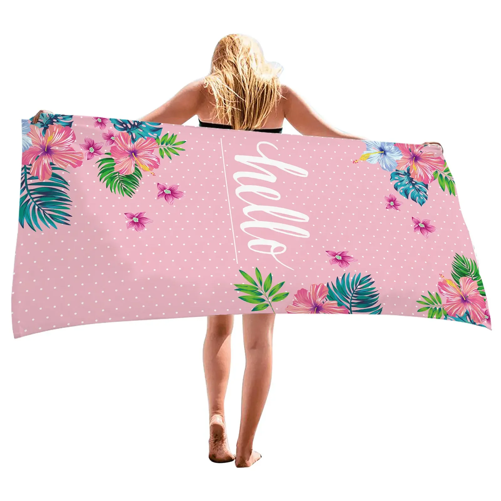 Summer Floral Print Beach Towe – обзор и цена Fitness Yoga Only For Women