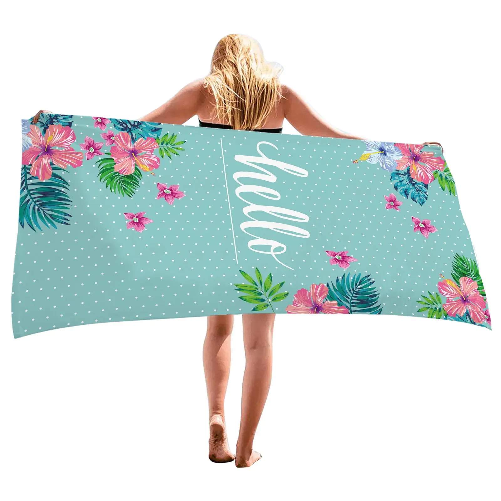 Summer Floral Print Beach Towe – обзор и цена Fitness Yoga Only For Women
