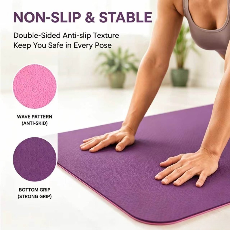 Yoga Mats Anti-slip Sport Fitn – обзор и цена Thick Yoga Mat