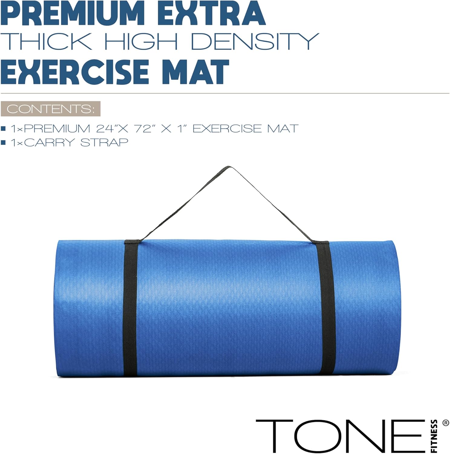 1-Inch Thick Yoga Mat, High-De – обзор и цена Thick Yoga Mat